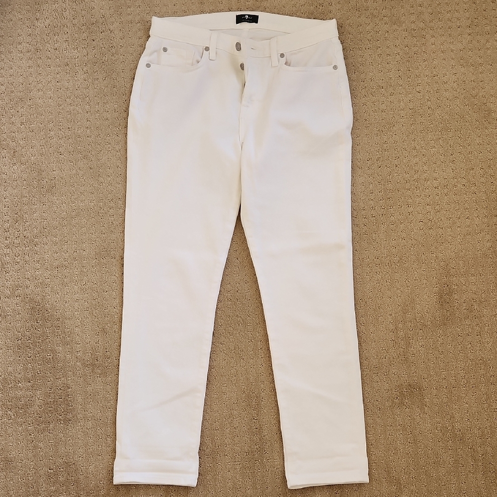 White Women's Jeans 7 For All Mankind